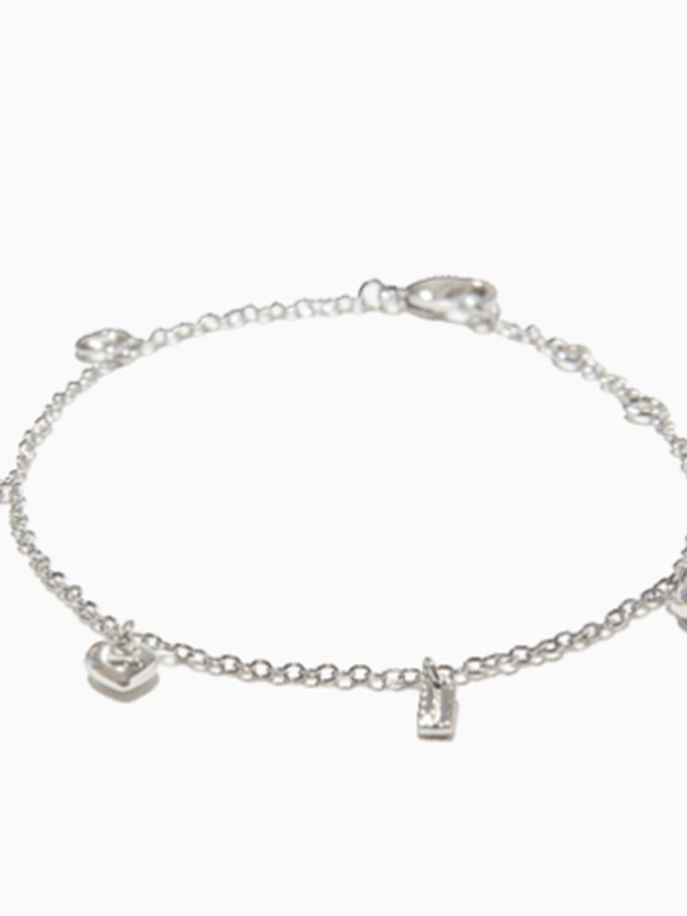 COACH Silver Charm Bracelet 6.5” + 1” Extender NWT & Dustbag